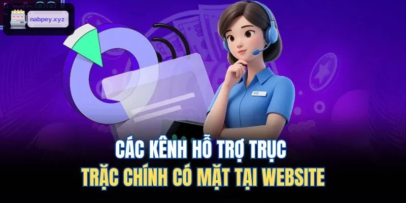 Các kênh hỗ trợ chính trên website HB88