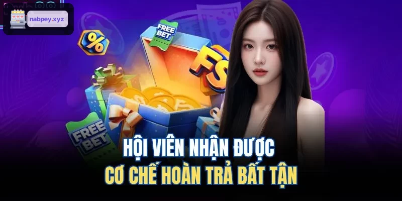 Thành viên VIP hưởng chính sách hoàn trả hấp dẫn