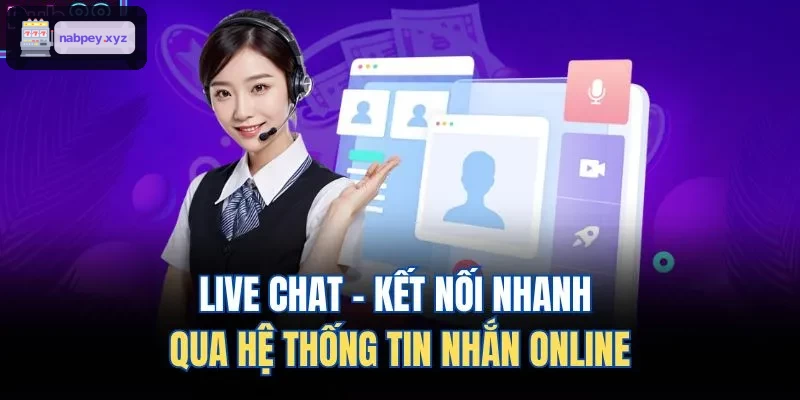 Live chat - Giao tiếp nhanh qua tin nhắn trực tuyến
